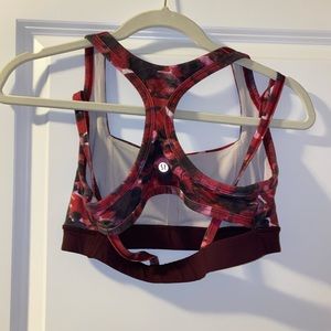 lululemon sports bra size 8